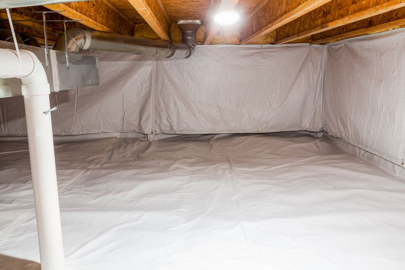 Insulated Crawlspace Area